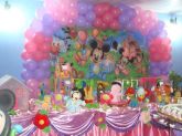 Festa Infantil com tema montado para 100 pessoas